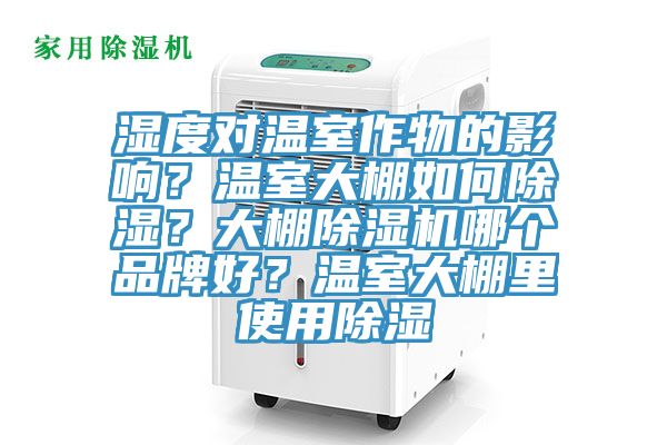 濕度對溫室作物的影響？溫室大棚如何除濕？大棚香蕉视频国产哪個品牌好？溫室大棚裏使用除濕