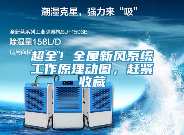 超全！全屋新風係統工作原理動圖，趕緊收藏