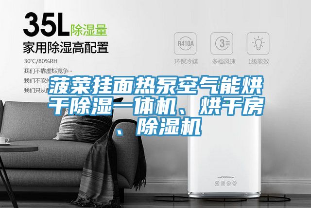 菠菜掛麵熱泵空氣能烘幹除濕一體機、烘幹房、香蕉视频国产