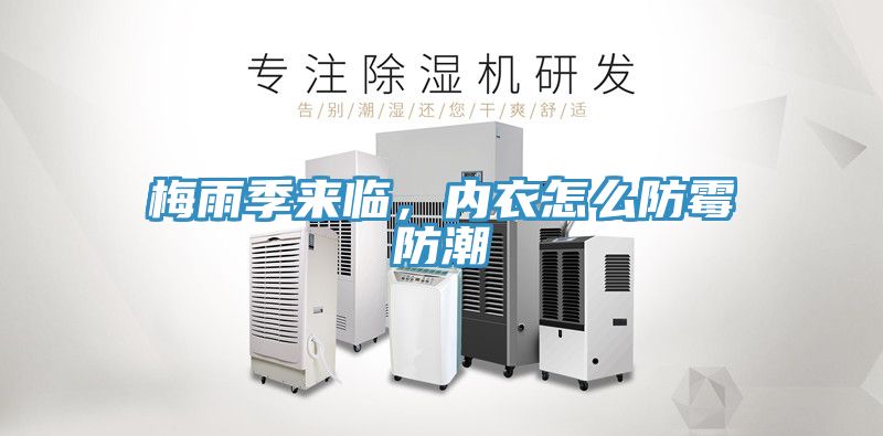 梅雨季來臨，內衣怎麽防黴防潮