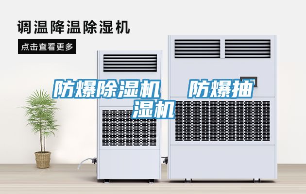 防爆香蕉视频国产  防爆抽濕機