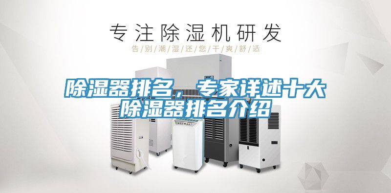 除濕器排名，專家詳述十大除濕器排名介紹