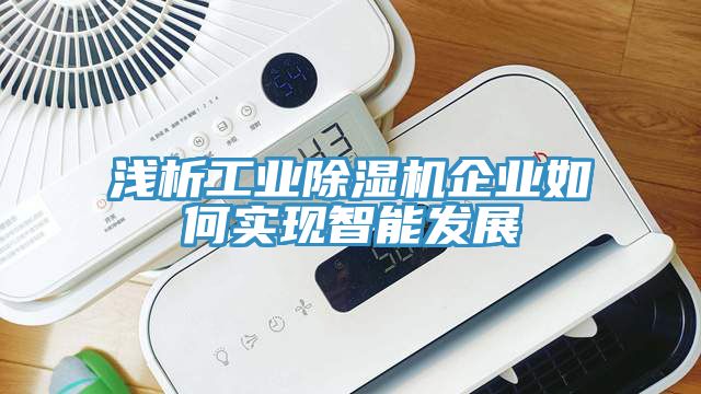 淺析工業香蕉视频国产企業如何實現智能發展
