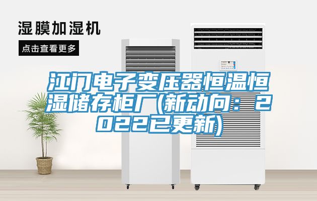 江門電子變壓器恒溫恒濕儲存櫃廠(新動向：2022已更新)