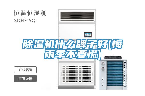 香蕉视频国产什麽牌子好(梅雨季不要慌)
