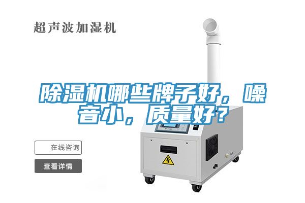 香蕉视频国产哪些牌子好，噪音小，質量好？